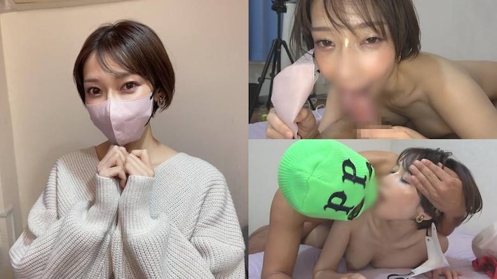 FC2-PPV-4502478-2 顔が抜けすぎる絶品妻。スレンダー巨乳が激シコで大興奮！ 旦那さん！レスになってくれてありがとう！すみれ(32) 海报